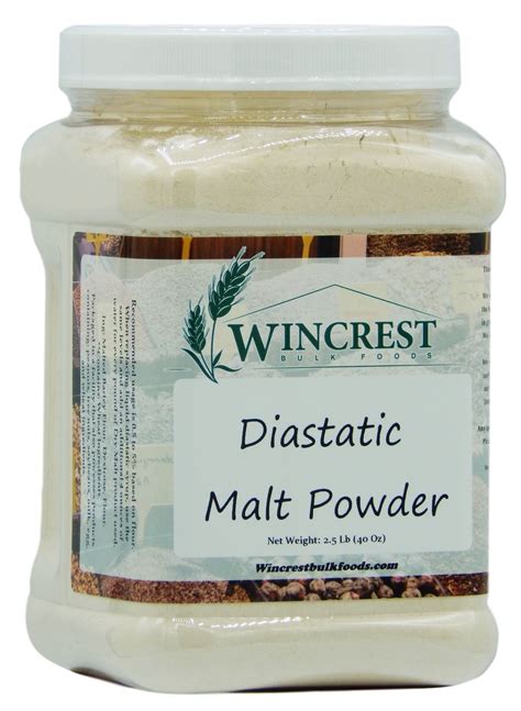 malt powder walmart|why use diastatic malt powder.